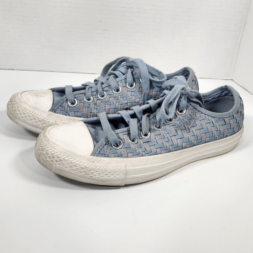 Womens Converse All Star Dream Weave Blue Low Top Sneakers Shoes Size 6.5